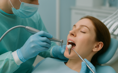 DAC Alanya’da ağrısız, güvenli ve estetik implant tedavisi ile eksik dişlere kalıcı çözümler. Yeni gülüşünüz için hemen randevu alın!